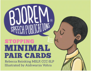 Bjorem Speech Minimal Pairs: Stopping