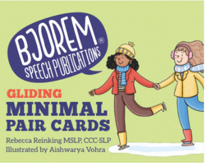 Bjorem Speech Minimal Pairs: Gliding